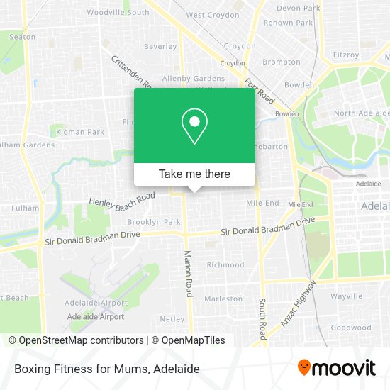 Boxing Fitness for Mums map