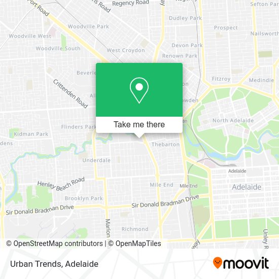 Urban Trends map