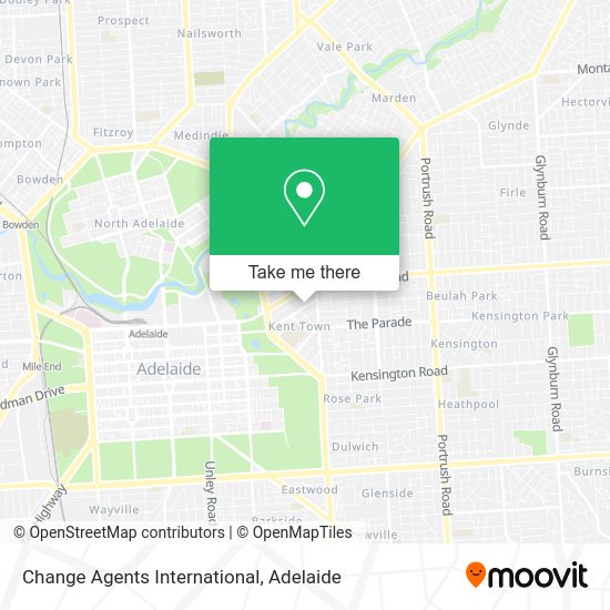Change Agents International map