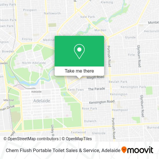 Chem Flush Portable Toilet Sales & Service map