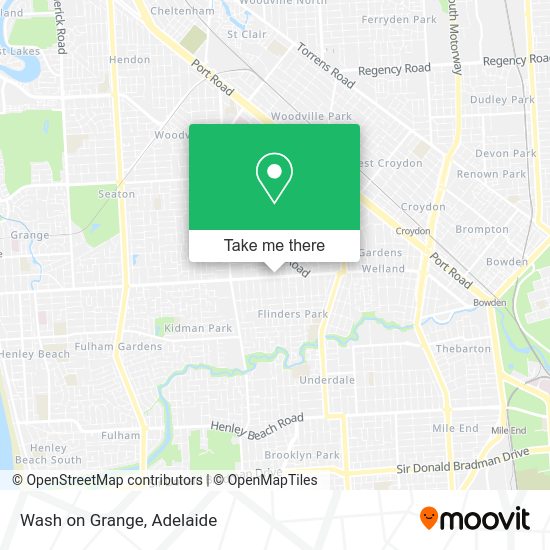Wash on Grange map
