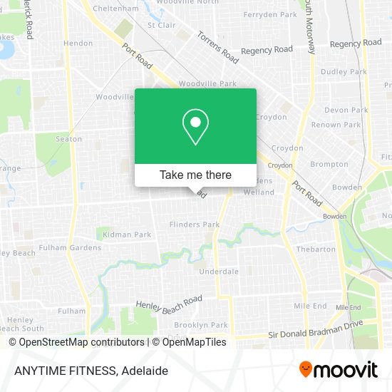 ANYTIME FITNESS map