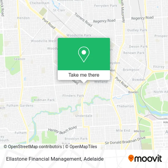 Mapa Ellastone Financial Management
