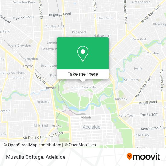 Musalla Cottage map