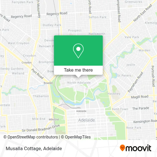 Mapa Musalla Cottage