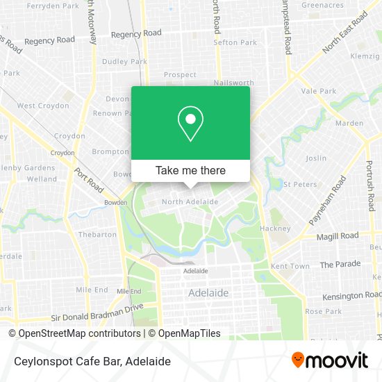 Ceylonspot Cafe Bar map