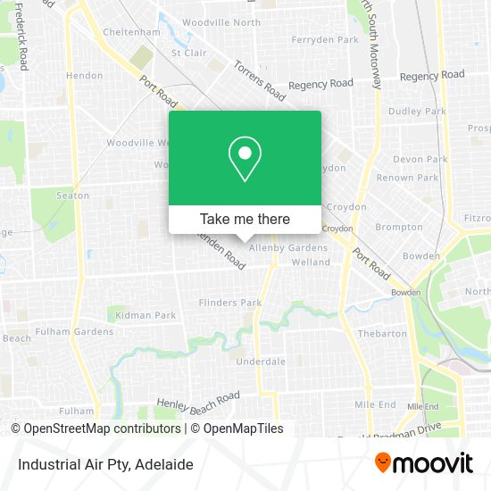 Industrial Air Pty map