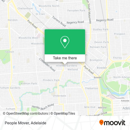 People Mover map