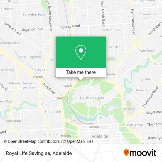 Royal Life Saving sa map