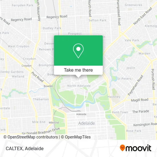 CALTEX map