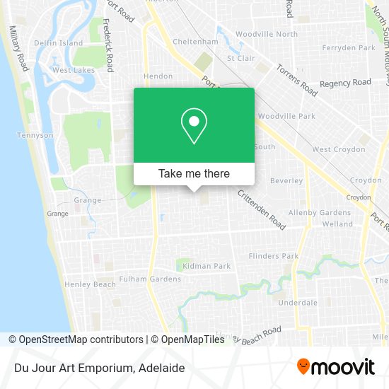 Du Jour Art Emporium map