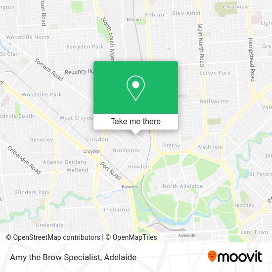 Amy the Brow Specialist map