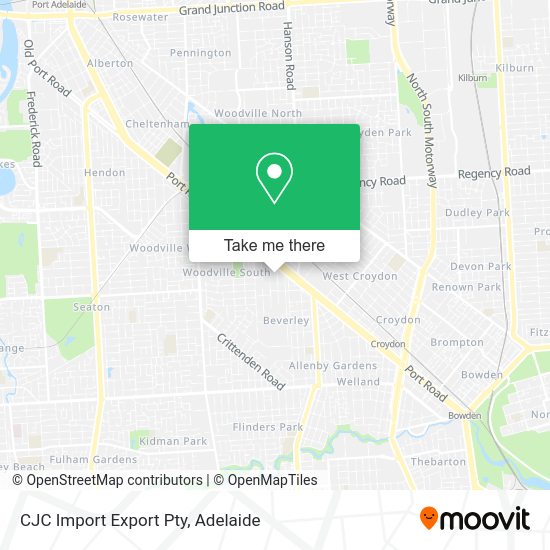 CJC Import Export Pty map