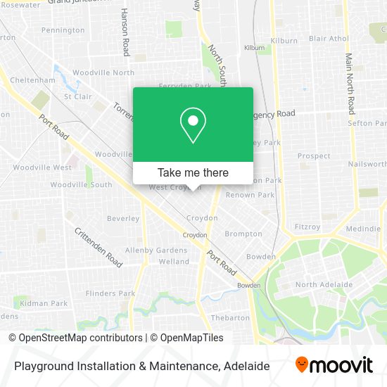 Playground Installation & Maintenance map