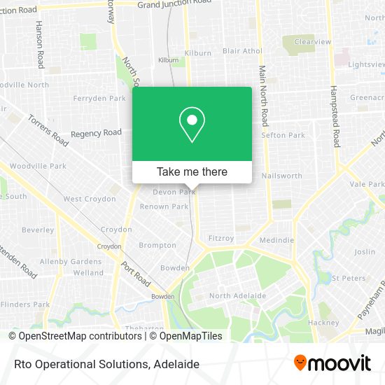 Rto Operational Solutions map