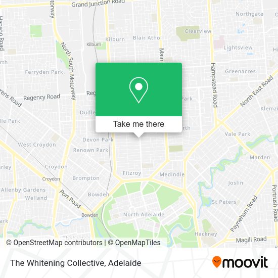 The Whitening Collective map