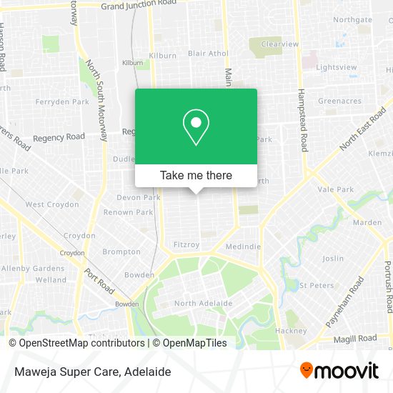 Maweja Super Care map