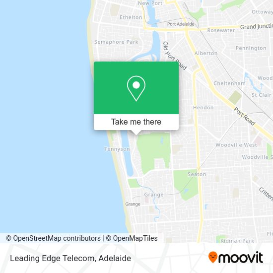 Leading Edge Telecom map