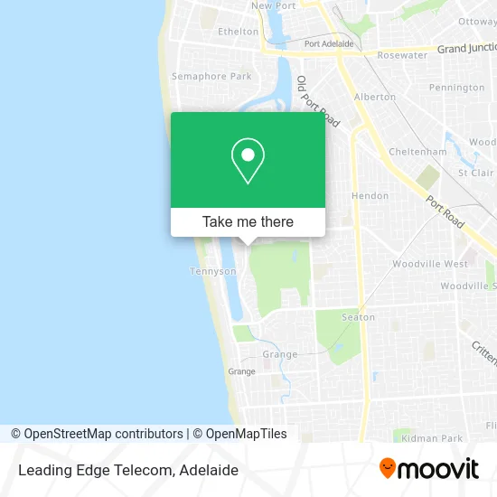 Mapa Leading Edge Telecom