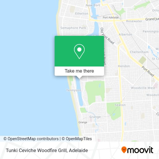 Tunki Ceviche Woodfire Grill map