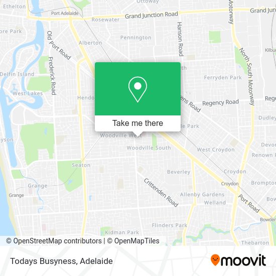 Todays Busyness map
