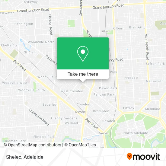 Mapa Shelec