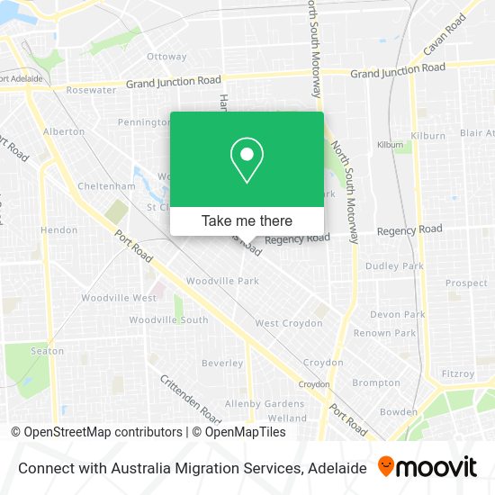 Connect with Australia Migration Services map