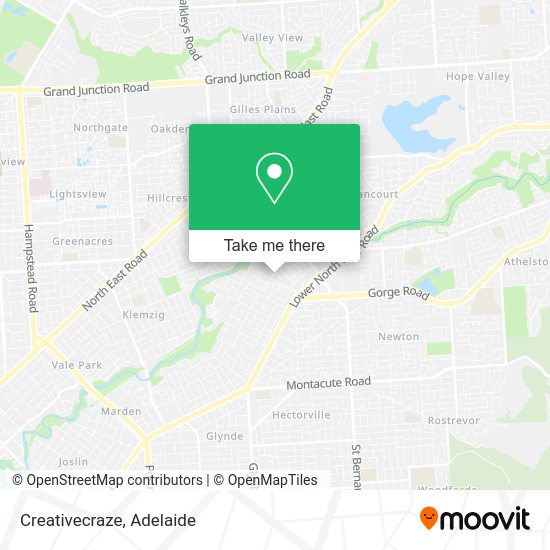 Creativecraze map