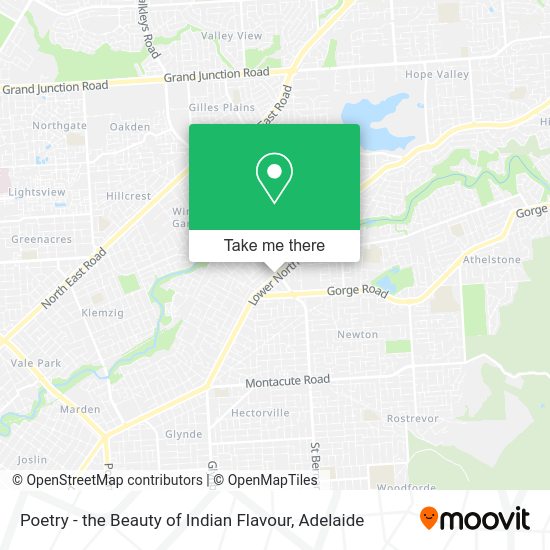 Poetry - the Beauty of Indian Flavour map
