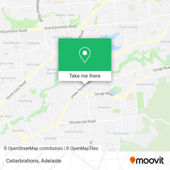 Cellarbrations map