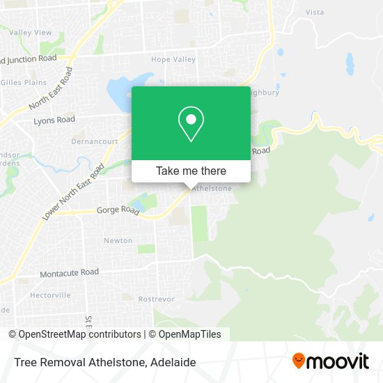Tree Removal Athelstone map