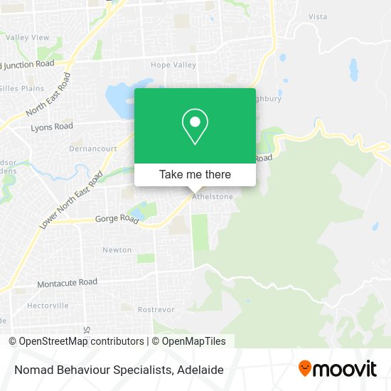 Nomad Behaviour Specialists map