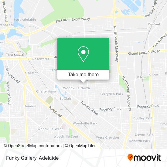 Funky Gallery map
