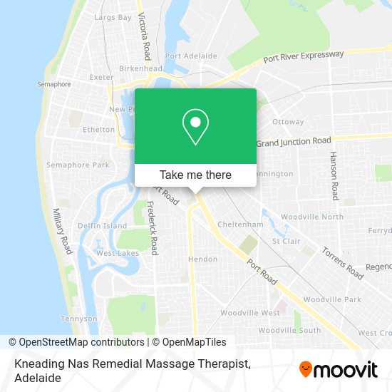 Kneading Nas Remedial Massage Therapist map
