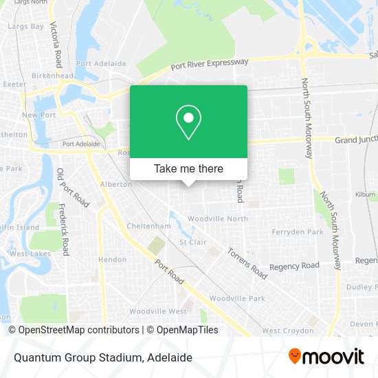 Quantum Group Stadium map