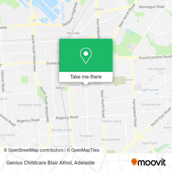 Genius Childcare Blair Athol map