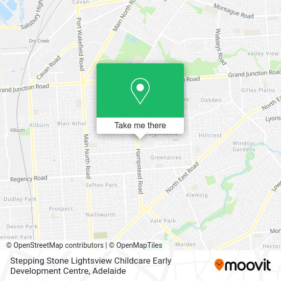 Stepping Stone Lightsview Childcare Early Development Centre map