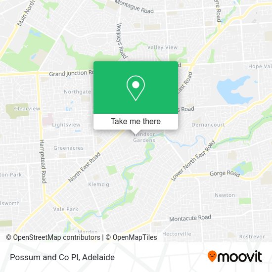 Possum and Co Pl map