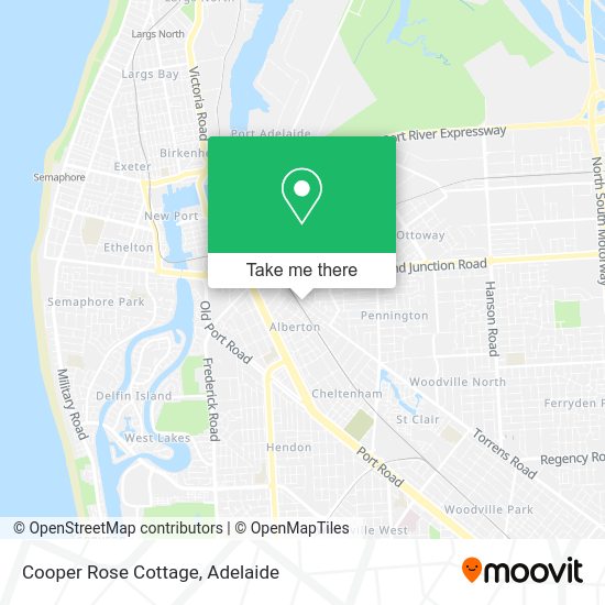 Cooper Rose Cottage map