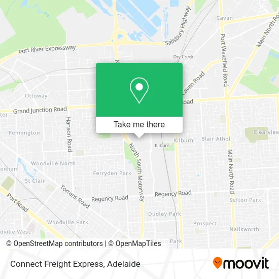 Mapa Connect Freight Express