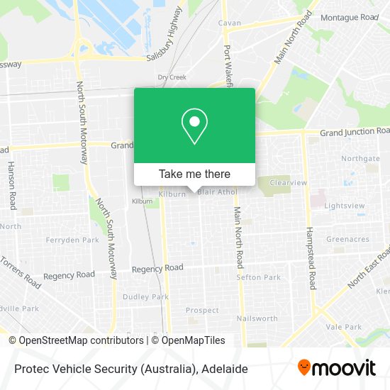 Protec Vehicle Security (Australia) map