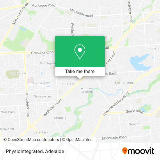 Mapa Physiointegrated