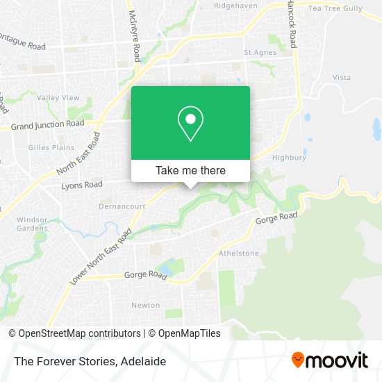 The Forever Stories map