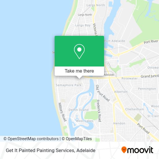 Get It Painted Painting Services map