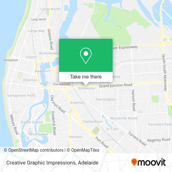 Creative Graphic Impressions map