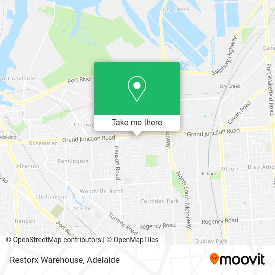 Restorx Warehouse map
