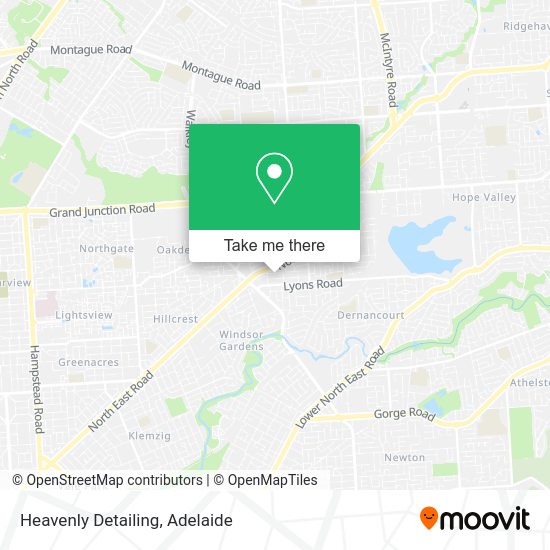 Heavenly Detailing map