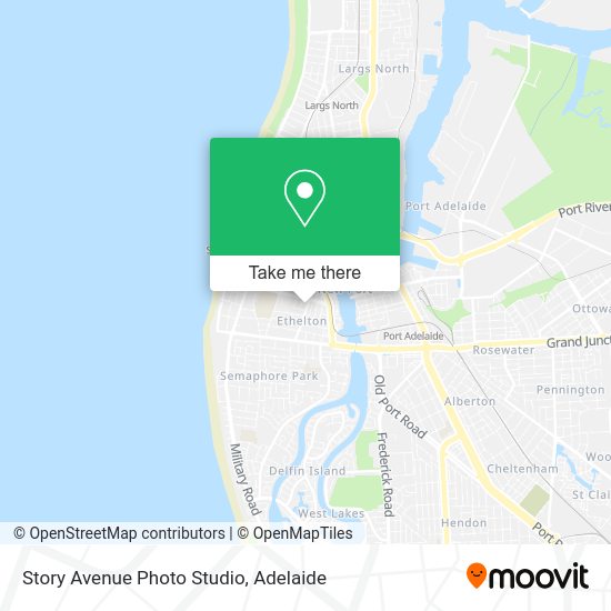 Story Avenue Photo Studio map