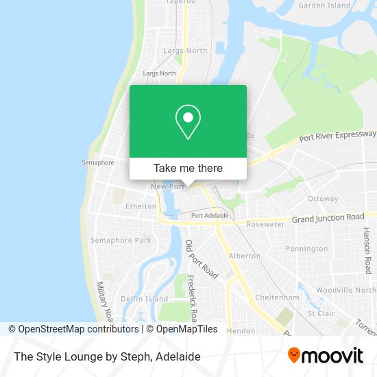 The Style Lounge by Steph map