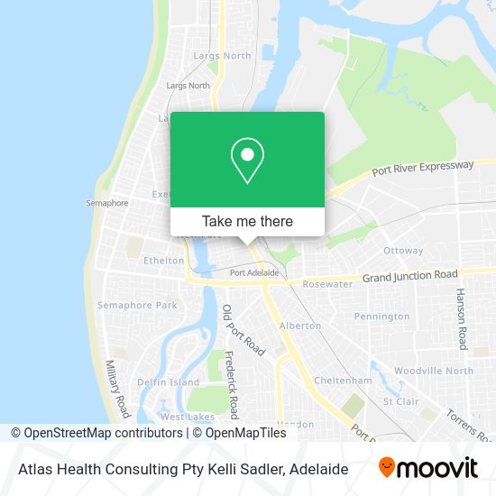Atlas Health Consulting Pty Kelli Sadler map